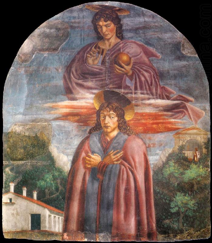 Andrea del Castagno St Julian and the Redeemer china oil painting image